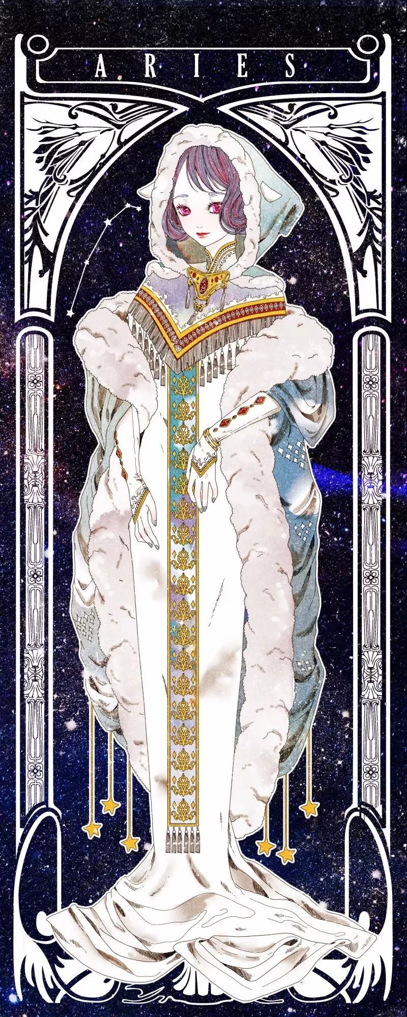 好美的水彩插畫，夢幻奇妙的插畫設計