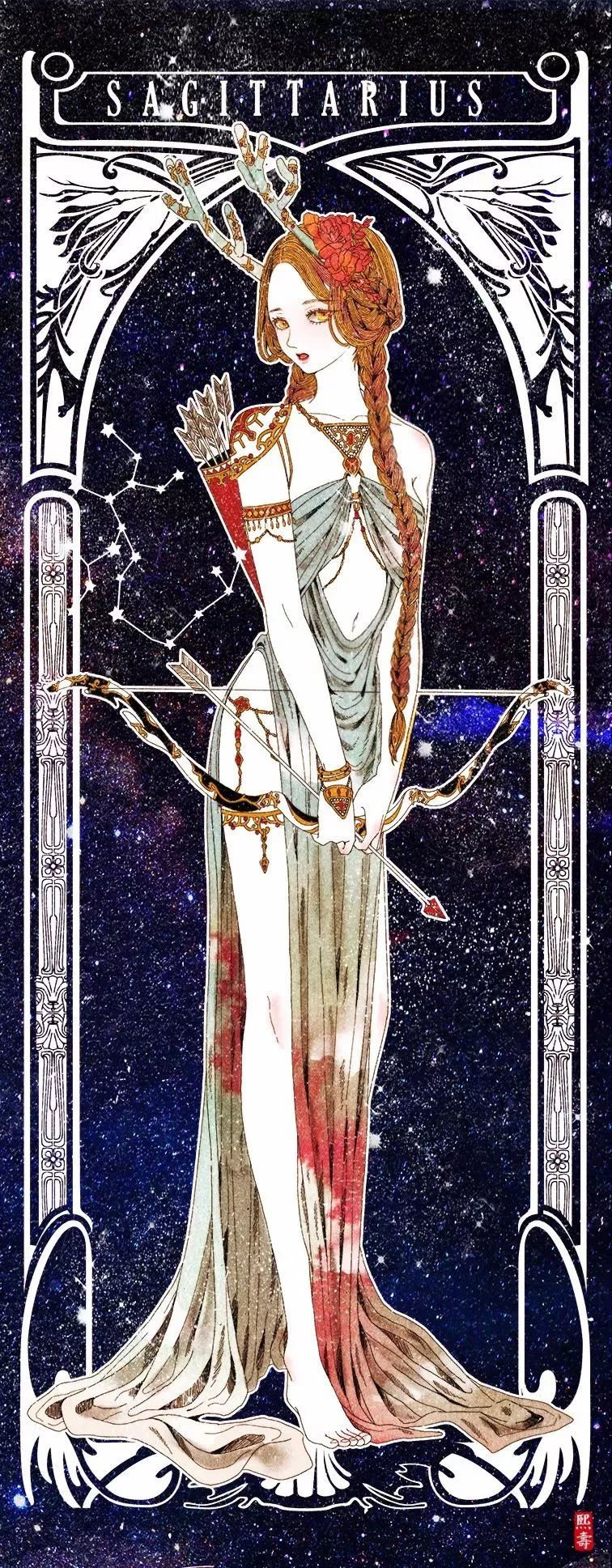 好美的水彩插畫，夢幻奇妙的插畫設(shè)計