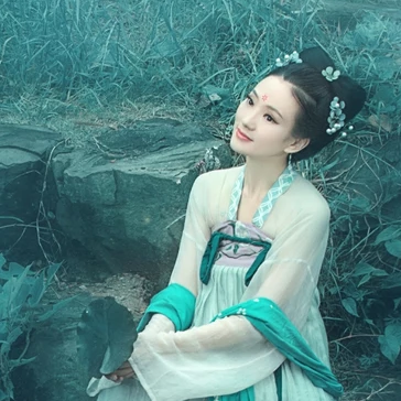 文藝可愛清新女生頭像，唯美古風(fēng)真人頭像