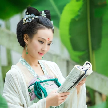 文藝可愛清新女生頭像，唯美古風(fēng)真人頭像