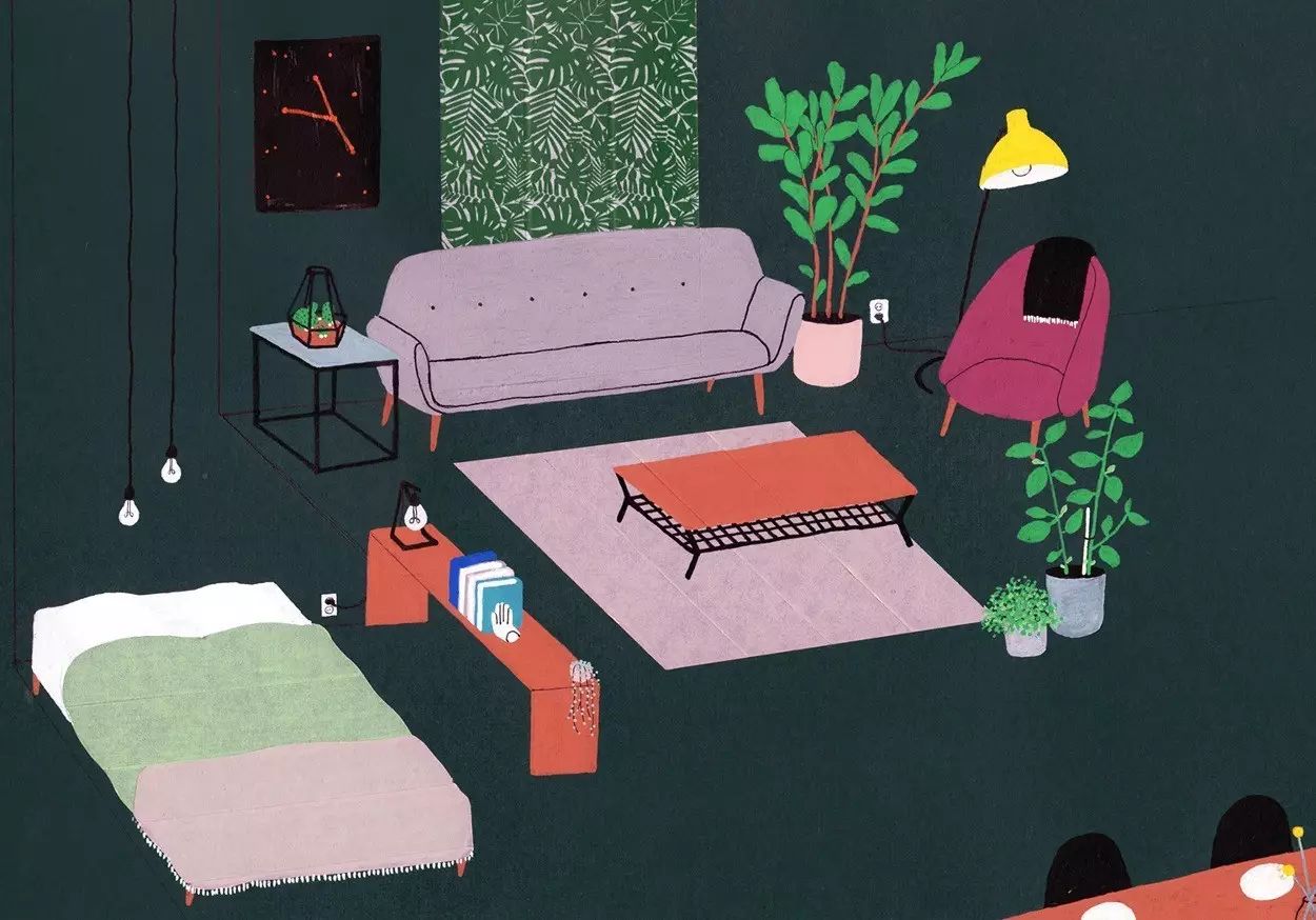 簡約小插畫，簡單小日子