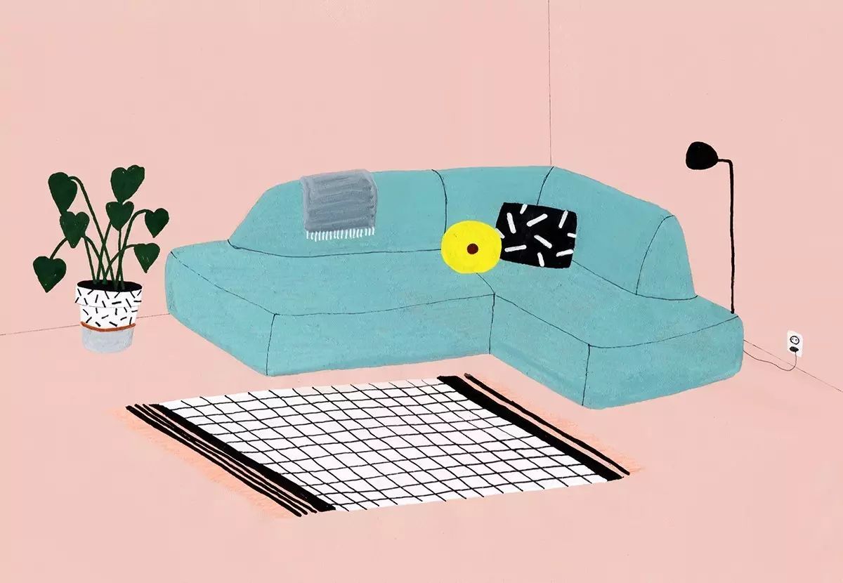 簡約小插畫，簡單小日子