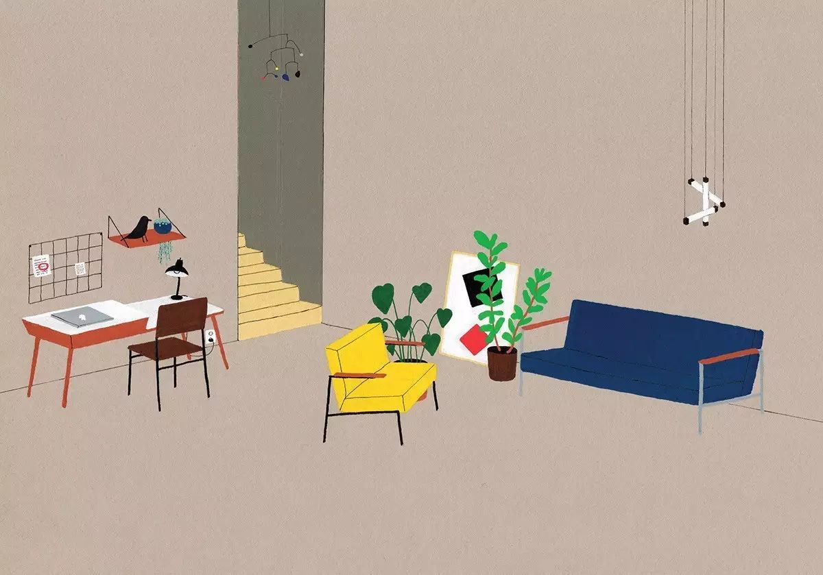 簡約小插畫，簡單小日子