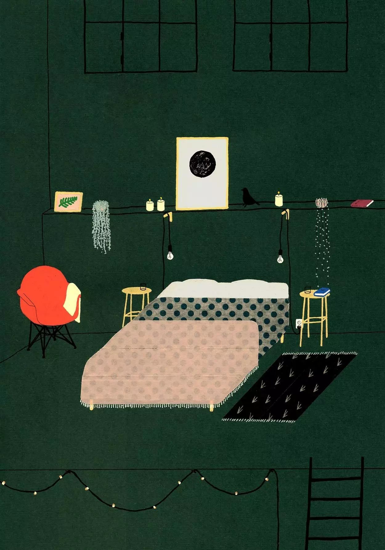 簡(jiǎn)約小插畫(huà)，簡(jiǎn)單小日子