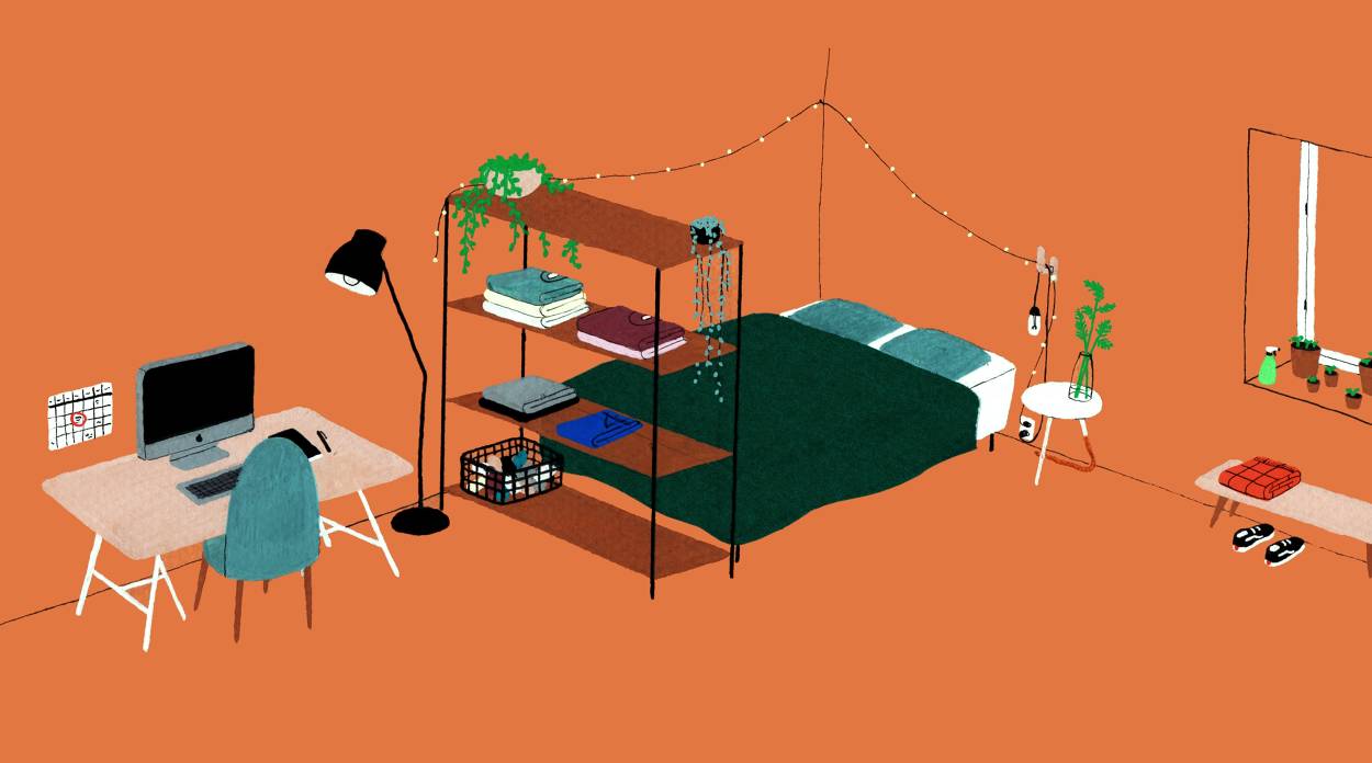 簡(jiǎn)約小插畫(huà)，簡(jiǎn)單小日子