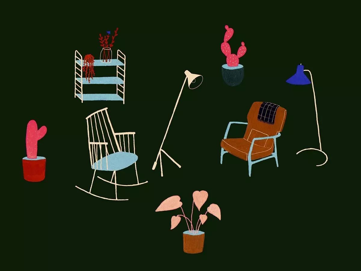 簡(jiǎn)約小插畫(huà)，簡(jiǎn)單小日子