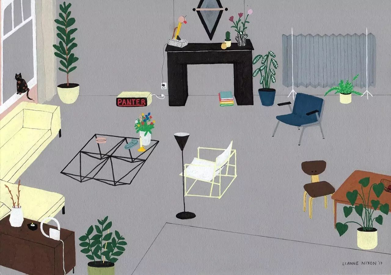 簡(jiǎn)約小插畫(huà)，簡(jiǎn)單小日子