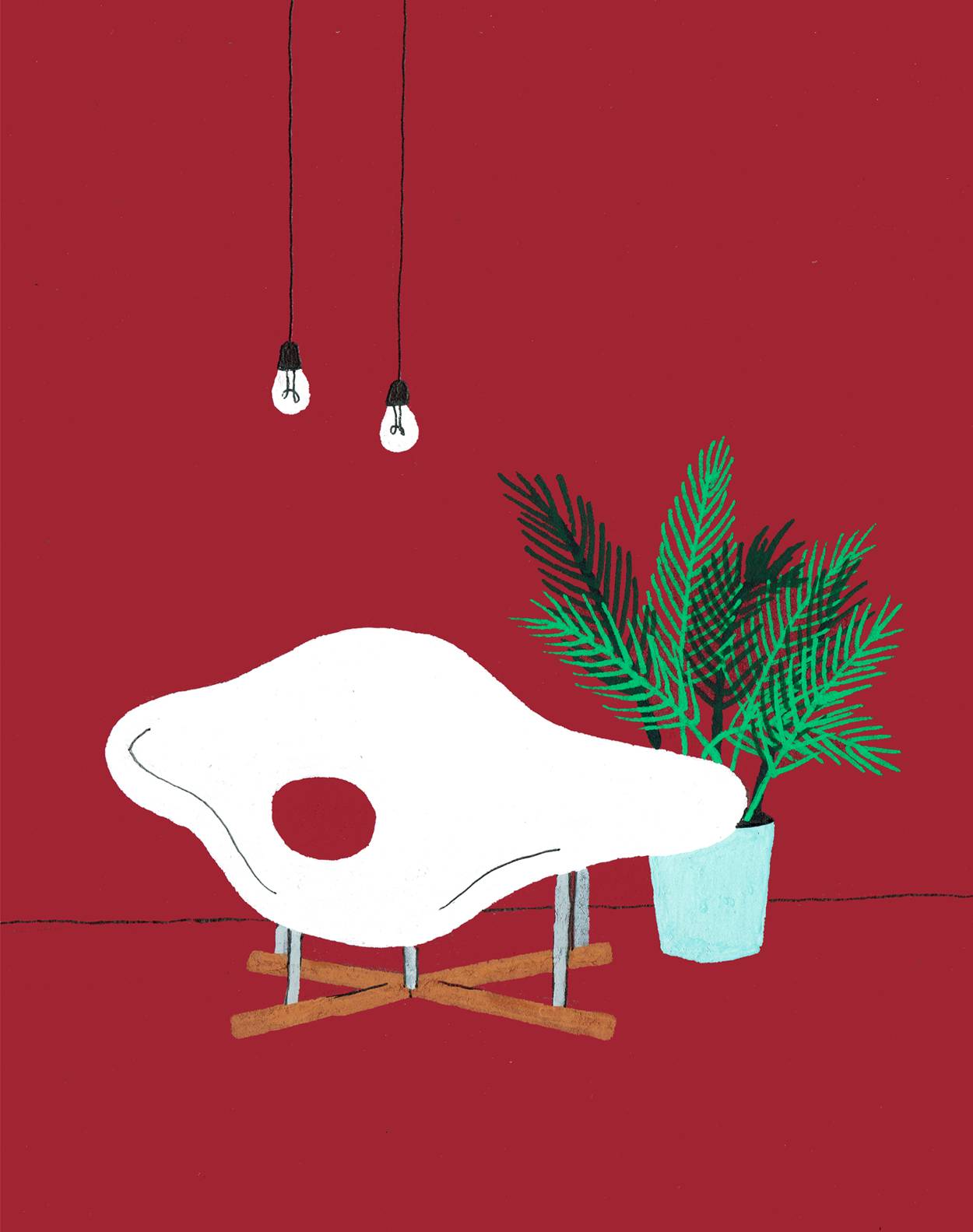 簡約小插畫，簡單小日子