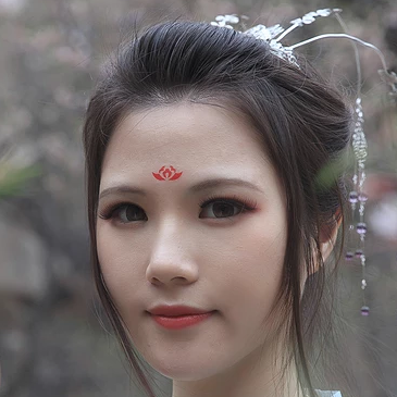 紅顏佳人女生頭像，唯美古風(fēng)真人頭像