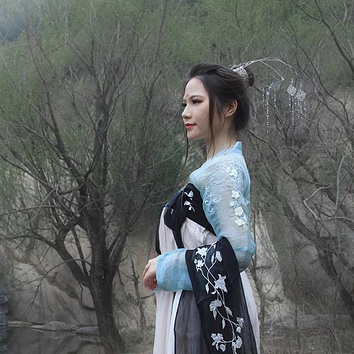 紅顏佳人女生頭像，唯美古風(fēng)真人頭像