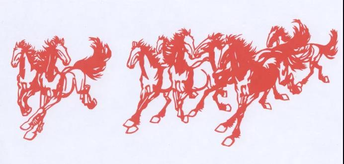 剪紙圖案：剪紙收藏簿----名家畫動物