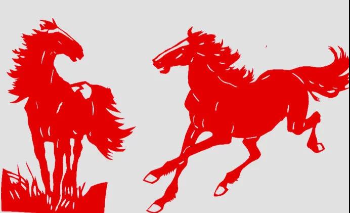 剪紙圖案：剪紙收藏簿----名家畫動物