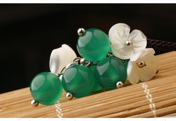 浮嵐暖翠項(xiàng)鏈，復(fù)古森系簡約首飾