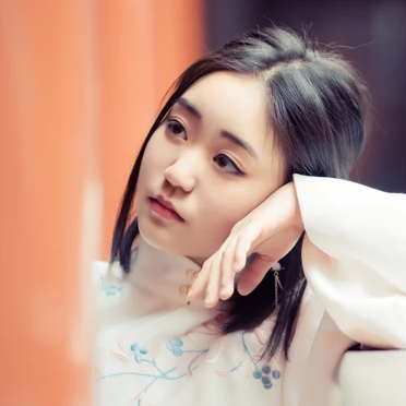 清新文藝淡雅女生頭像，唯美古風真人頭像