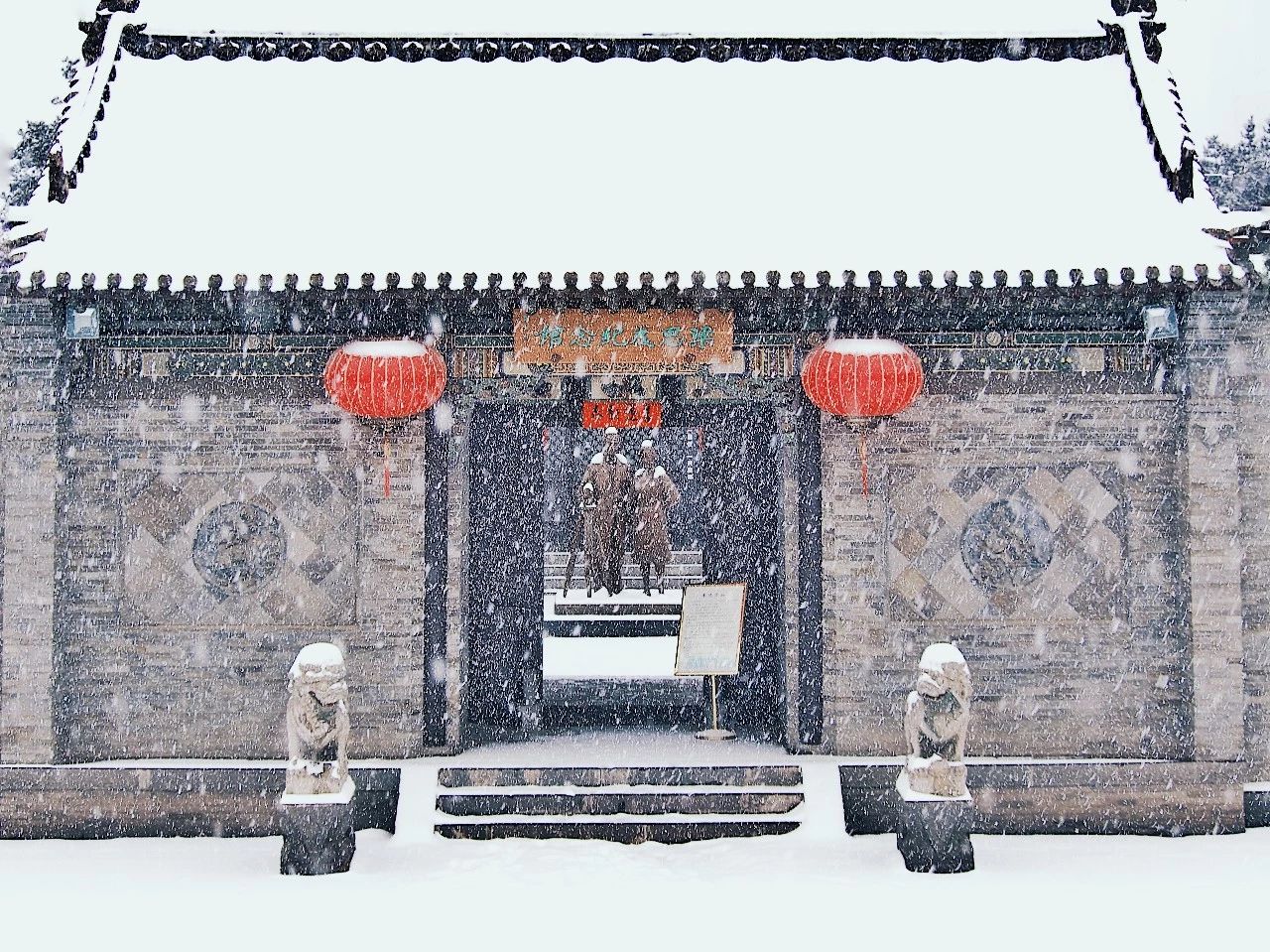 銀川·印象熙岸，經(jīng)典徽派造型巧妙的融合在古鎮(zhèn)