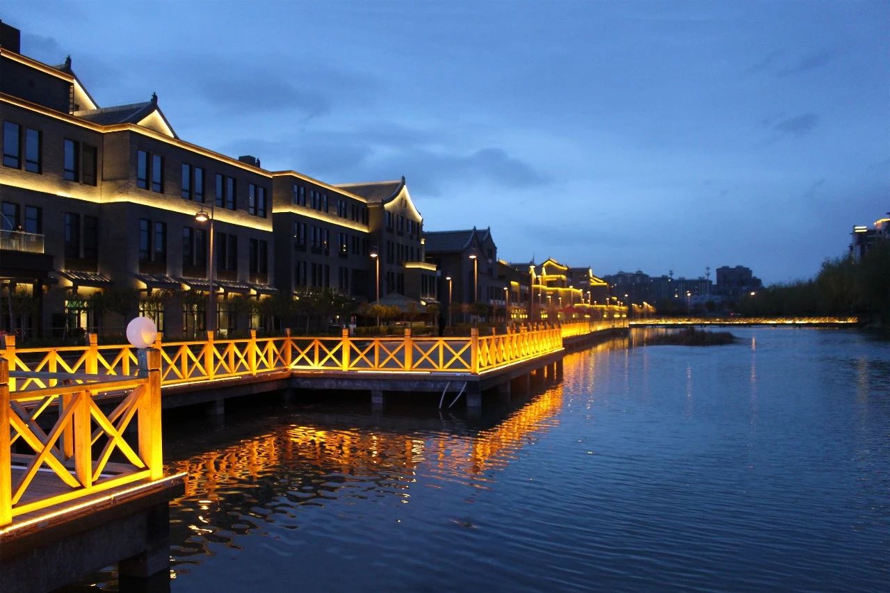 銀川·印象熙岸，經(jīng)典徽派造型巧妙的融合在古鎮(zhèn)