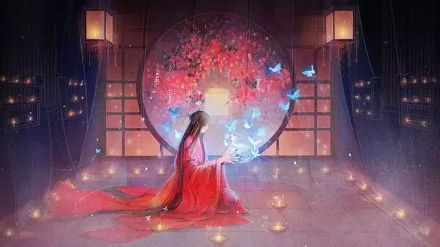 16款手繪唯美古風(fēng)圖片：一花一世界