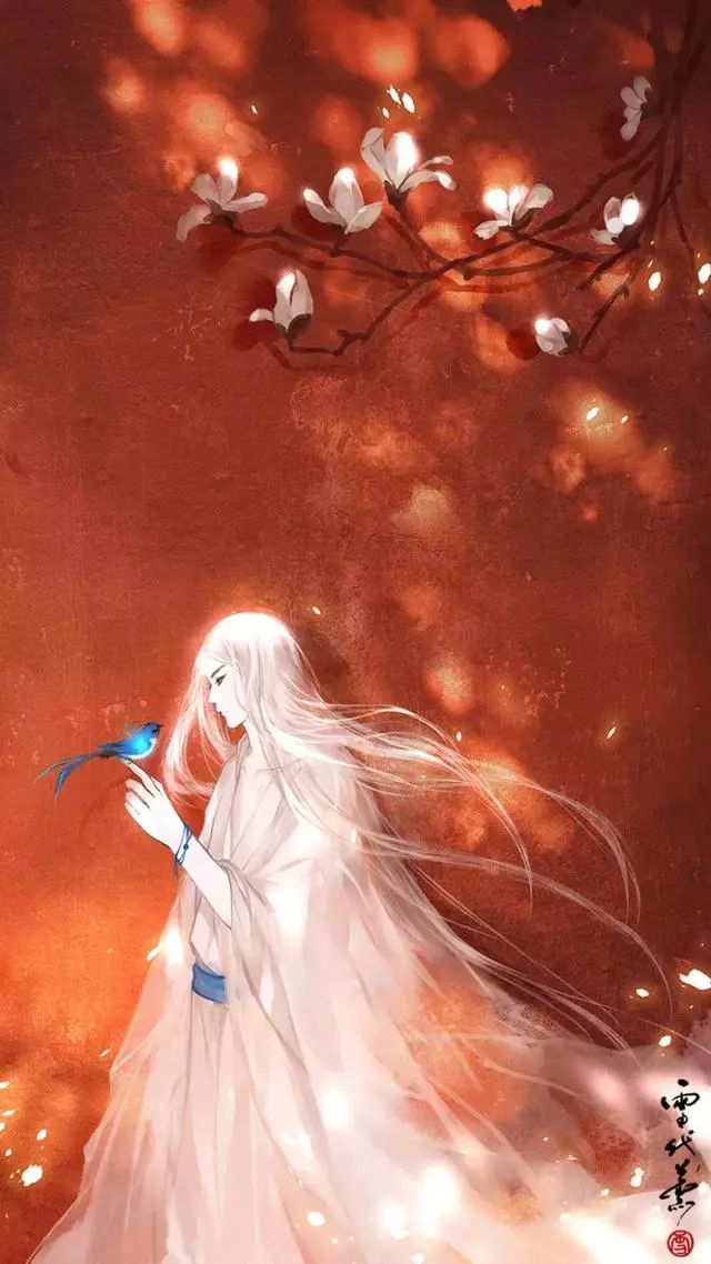 16款手繪唯美古風(fēng)圖片：一花一世界