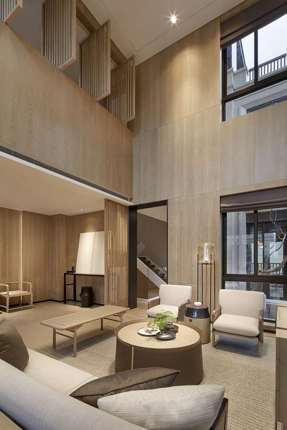 一處雅致的禪風(fēng)大宅裝修設(shè)計