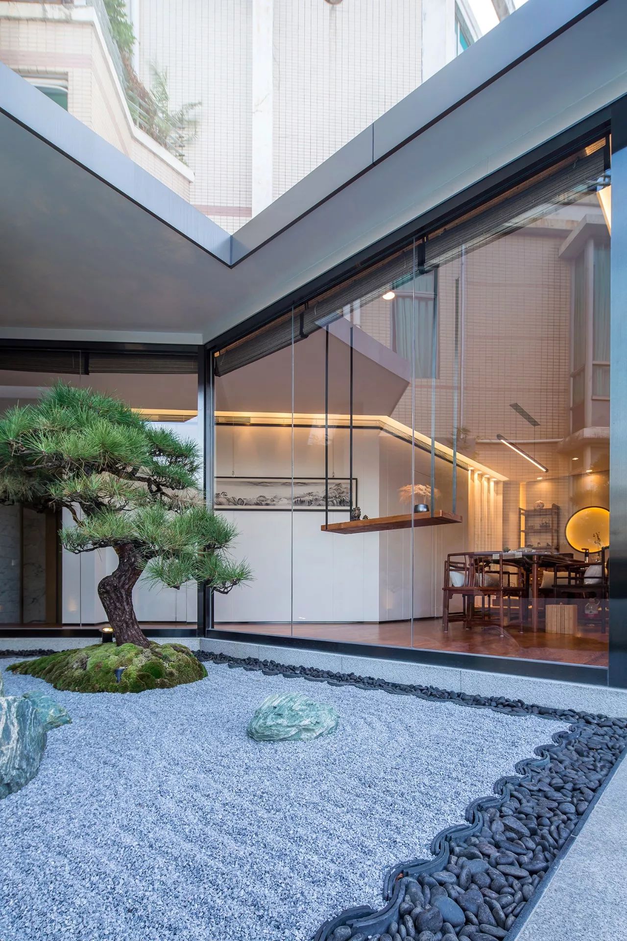 茶禪一味·兩款中式茶舍裝修設計