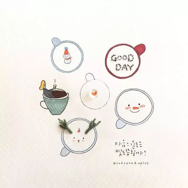 一組創(chuàng)意花瓣插畫，小清新唯美手繪插畫