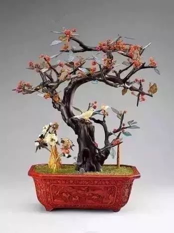 驚艷世界的故宮清代盆景，美哉!