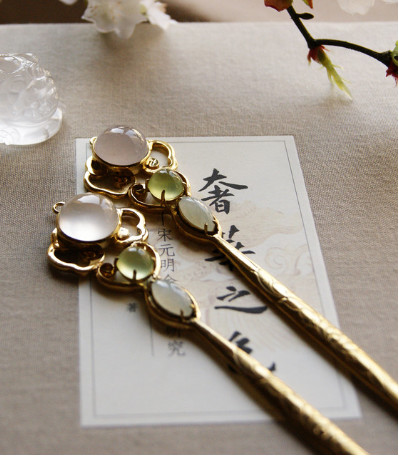 古典頭飾發(fā)簪，你如此優(yōu)雅