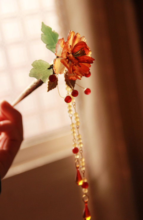 古典頭飾發(fā)簪，你如此優(yōu)雅