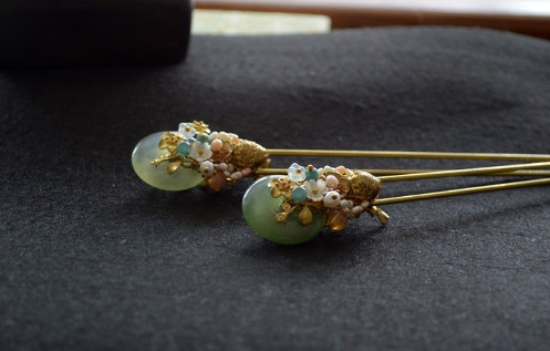 古典頭飾發(fā)簪，你如此優(yōu)雅