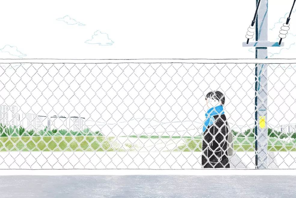 一組小清新彩鉛插畫，唯美的色彩世界!