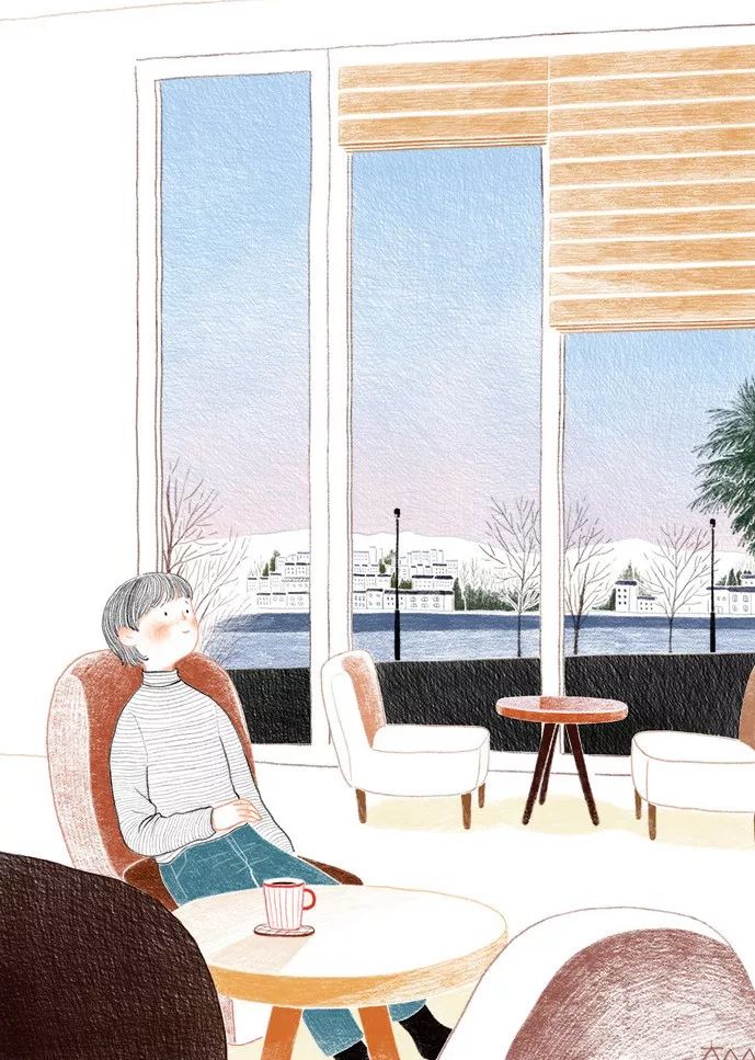 一組小清新彩鉛插畫(huà)，唯美的色彩世界!