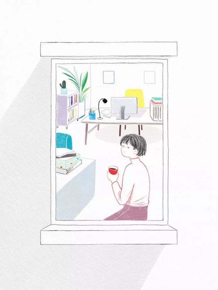 一組小清新彩鉛插畫(huà)，唯美的色彩世界!