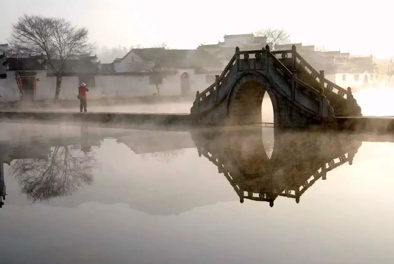 風景攝影：倒影里的意境中國，美!