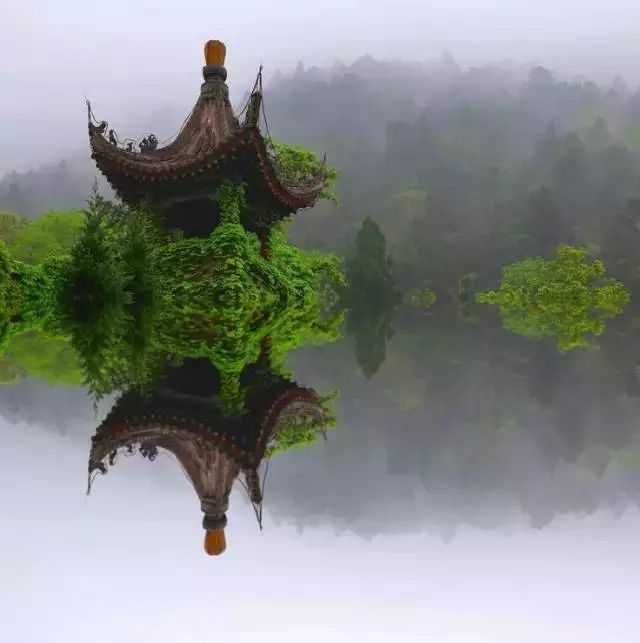 風景攝影：倒影里的意境中國，美!