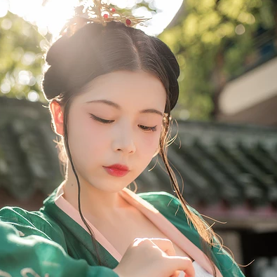 美人凄兮女生頭像，唯美古風(fēng)真人頭像