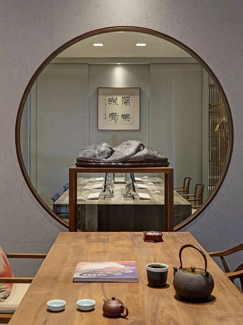 三款禪意辦公室裝修設(shè)計，中式很美！