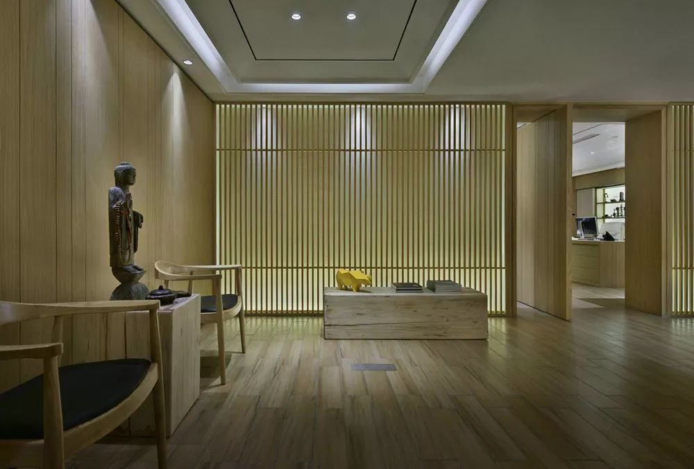 三款禪意辦公室裝修設(shè)計(jì)，中式很美！