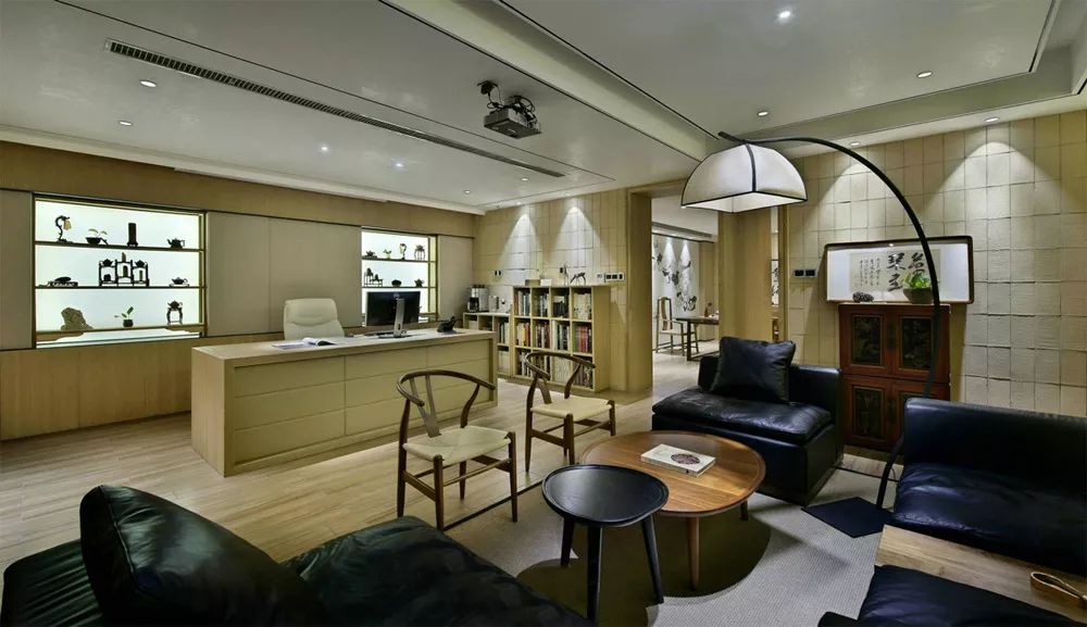 三款禪意辦公室裝修設(shè)計(jì)，中式很美！