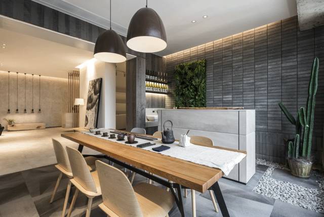 三款禪意辦公室裝修設(shè)計，中式很美！