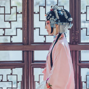 一組京劇戲曲花旦頭像，唯美古風(fēng)真人頭像