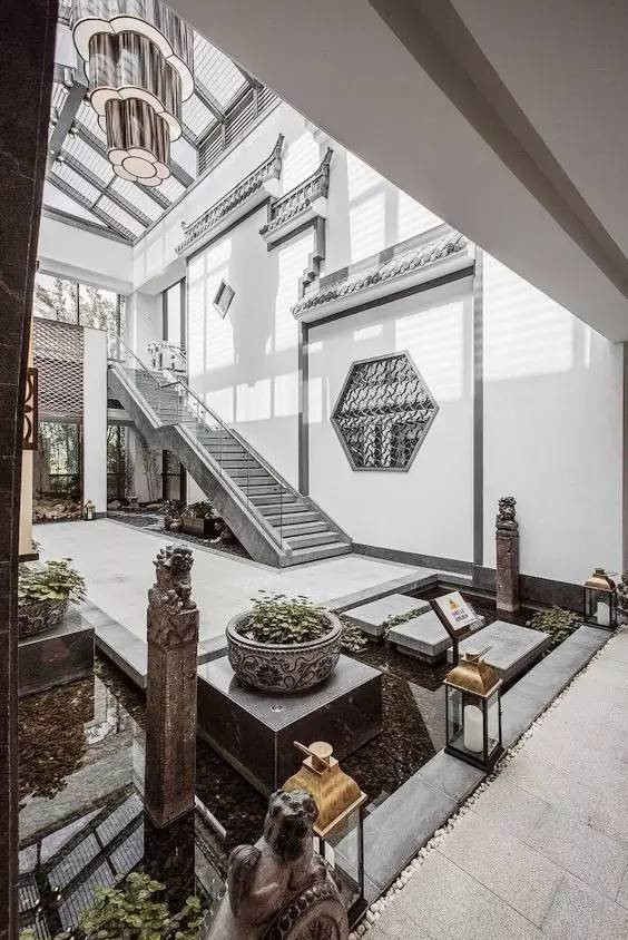 淺談新中式別墅，中式合院別墅為何越來越流行