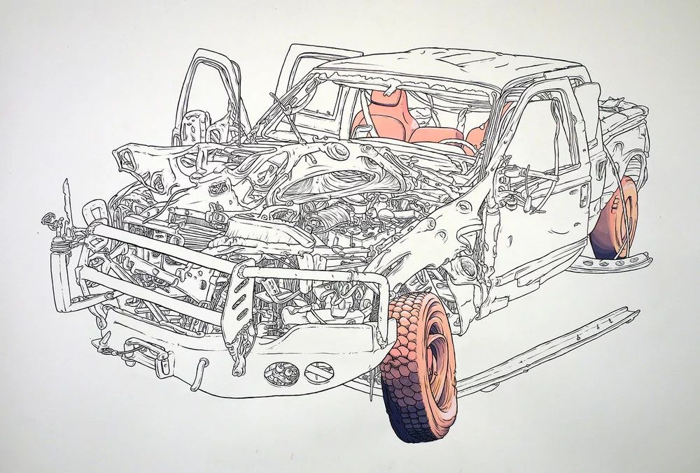 一組天馬行空插畫作品：看不一樣的視覺世界!