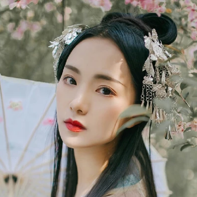 花香滿溢女生頭像，唯美古風(fēng)真人頭像