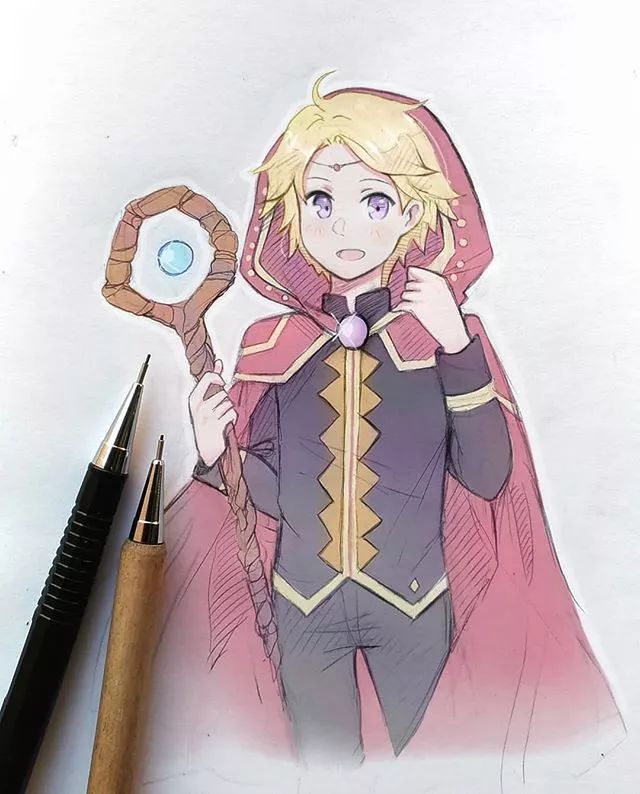 清新可愛美少女插畫，萌化你的心！