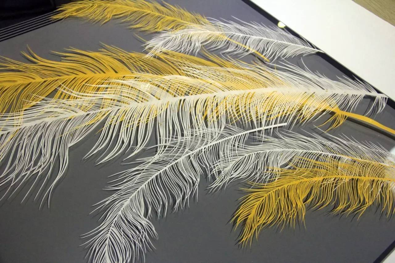 剪紙藝術作品：一次鏤空一根線條的信仰！