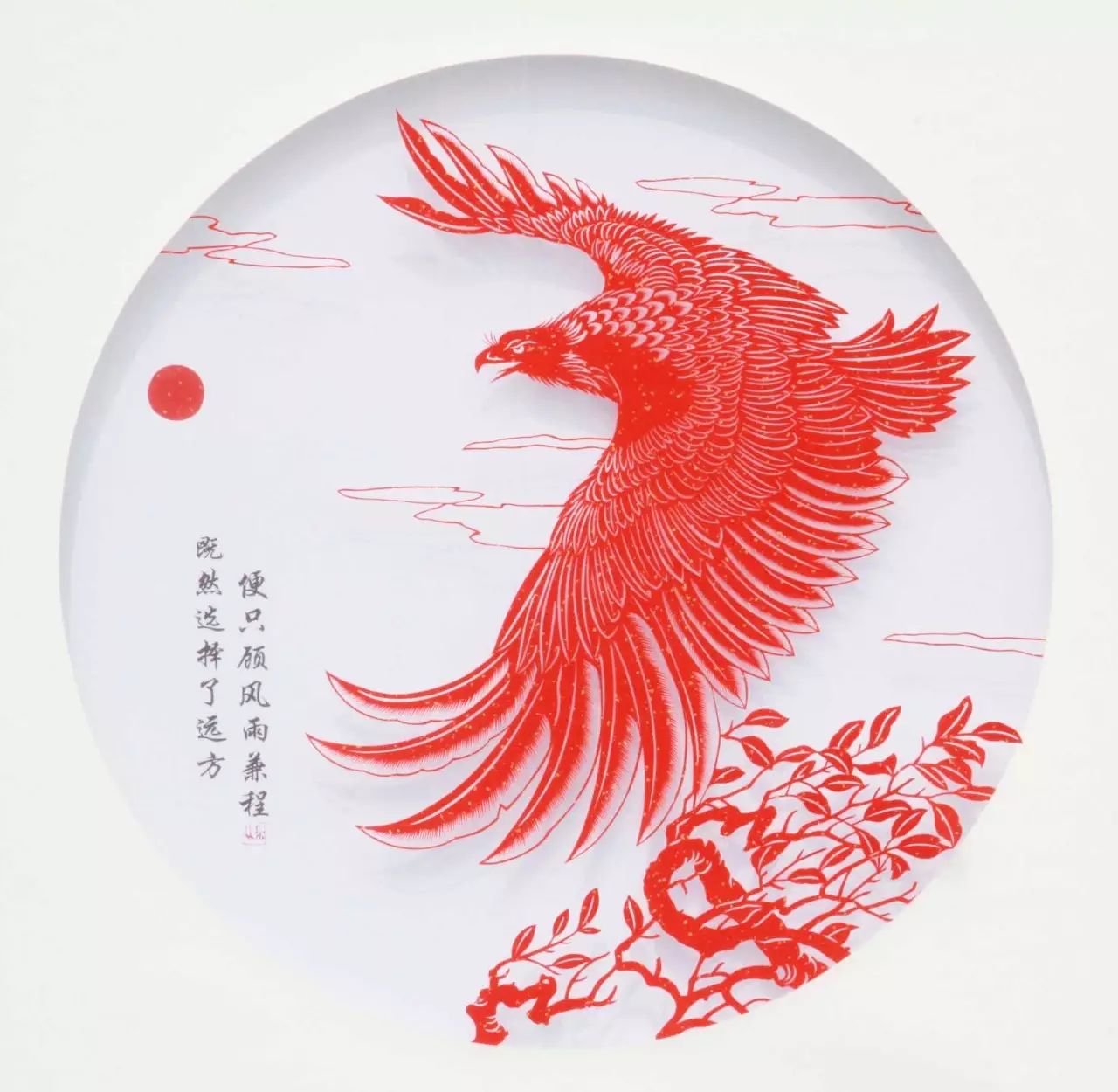 剪紙藝術作品：一次鏤空一根線條的信仰！