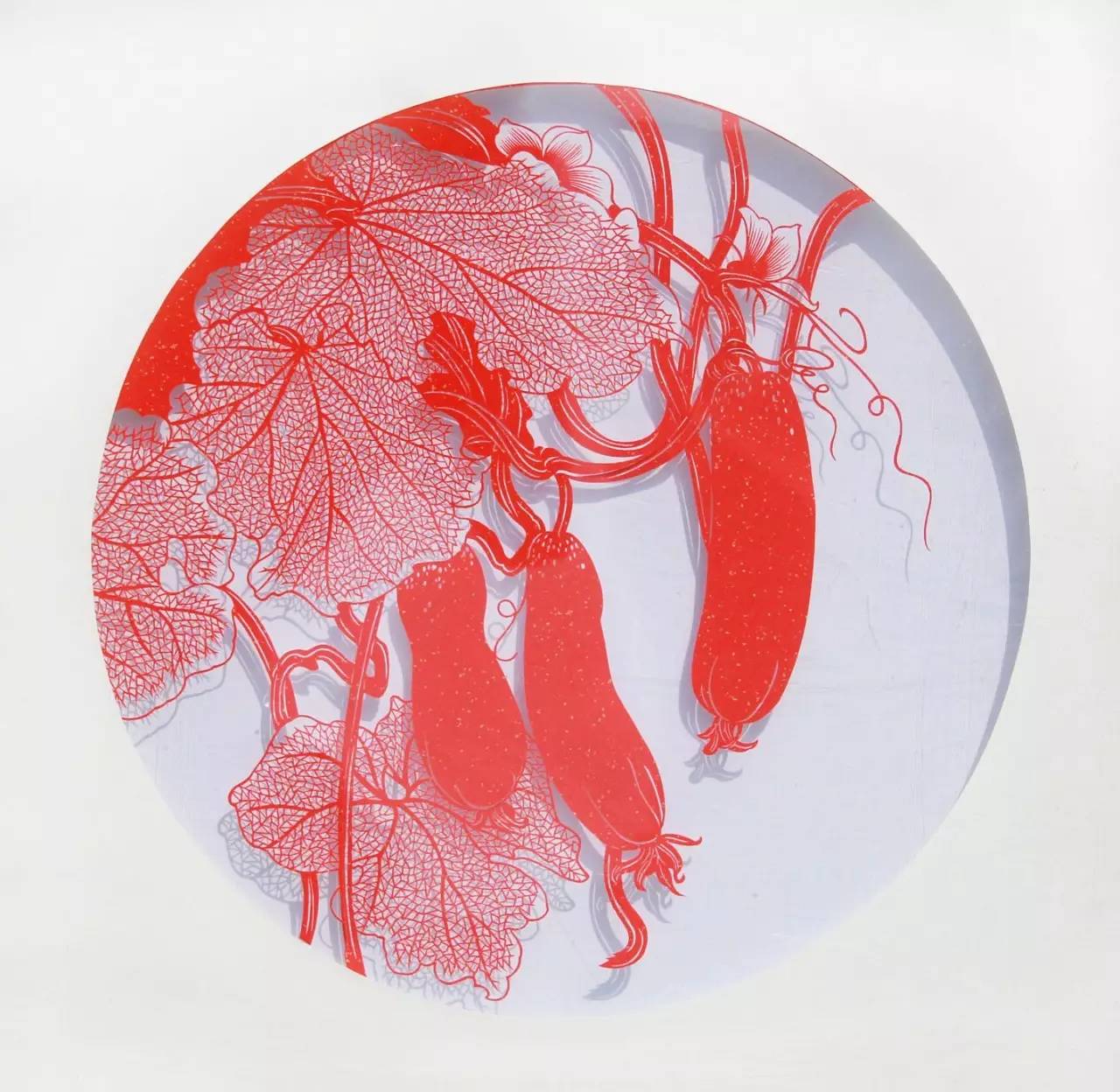 剪紙藝術作品：一次鏤空一根線條的信仰！