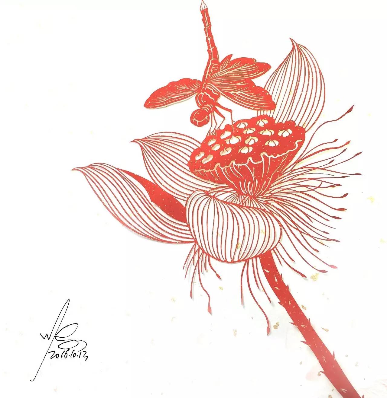 剪紙藝術(shù)作品：一次鏤空一根線條的信仰！