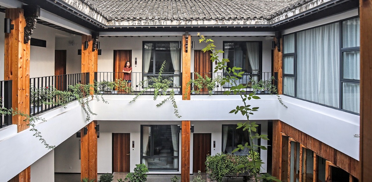 黃山·月棲溪，像老建筑經(jīng)時光沉淀越來有味道