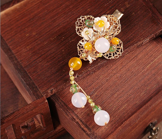 沐陽古粉發(fā)夾，向著陽光生長！